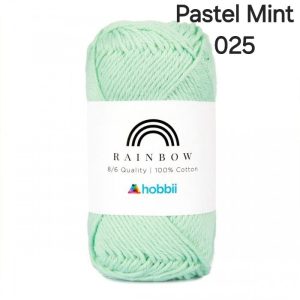 Fil Hobbii Rainbow  8/6/Pastel Mint 025