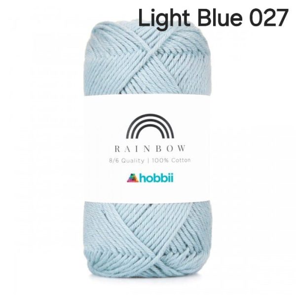 Fil Hobbii Rainbow  8/6/Light Blue 027