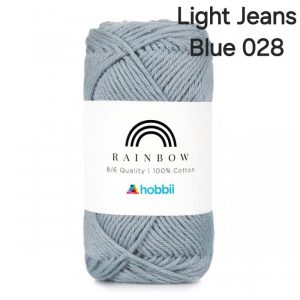 Fil Hobbii Rainbow  8/6/Light Jeans Blue 028