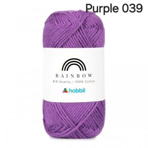 Fil Hobbii Rainbow  8/6/Purple 039