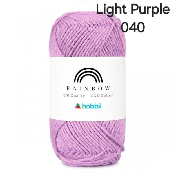 Fil Hobbii Rainbow  8/6/Light Purple 040