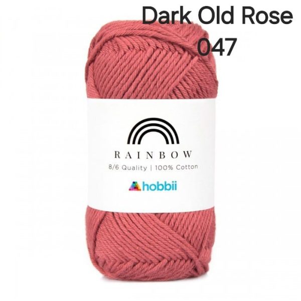 Fil Hobbii Rainbow  8/6/Dark Old Rose 047
