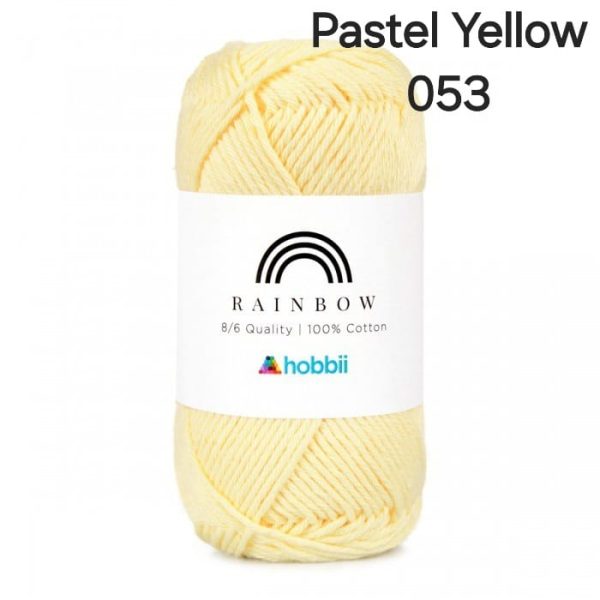 Fil Hobbii Rainbow  8/6/Pastel Yellow 053