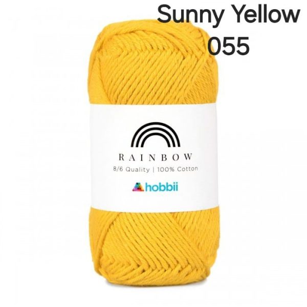 Fil Hobbii Rainbow  8/6/Sunny Yellow 055