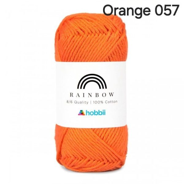 Fil Hobbii Rainbow  8/6/Orange 057