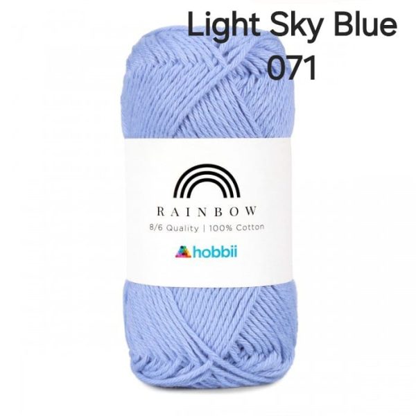 Fil Hobbii Rainbow  8/6/Light Sky Blue 071