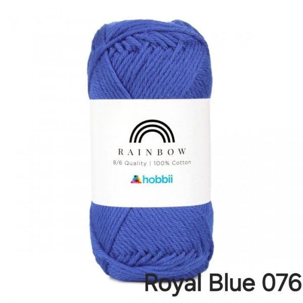 Fil Hobbii Rainbow  8/6/Royal Blue 076