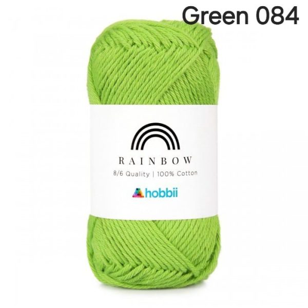Fil Hobbii Rainbow  8/6/Green 084