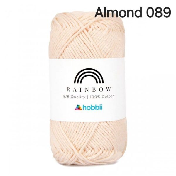 Fil Hobbii Rainbow  8/6/Almond 089