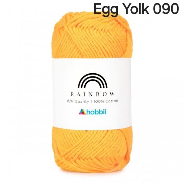 Fil Hobbii Rainbow  8/6/Egg yolk 090