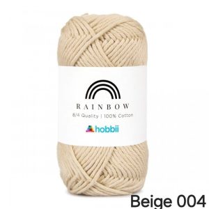 Fil Hobbii Rainbow 8/8/Beige 004