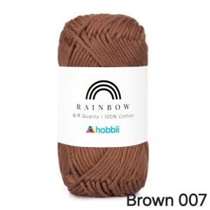 Fil Hobbii Rainbow 8/8/Brown 007