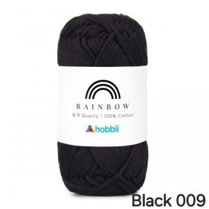 Fil Hobbii Rainbow 8/8/Black 009