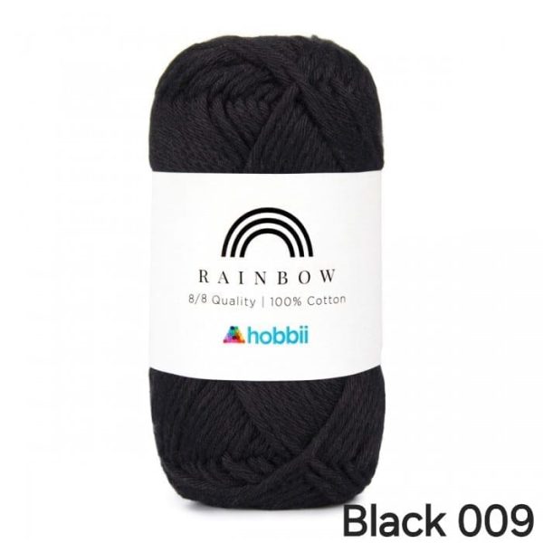 Fil Hobbii Rainbow 8/8/Black 009