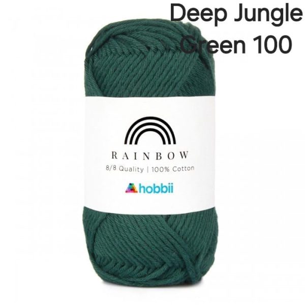 Fil Hobbii Rainbow 8/8/Deep Jungle Green 100