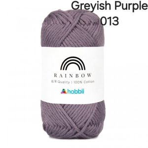 Fil Hobbii Rainbow 8/8/Greyish Purple 013