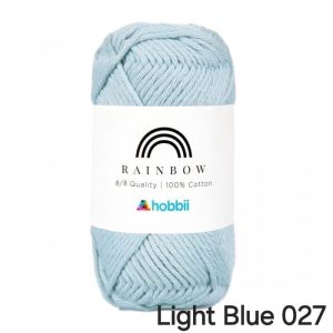 Fil Hobbii Rainbow 8/8/Lighr Blue 027