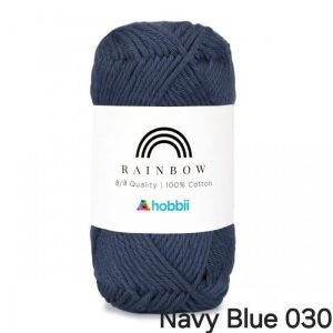 Fil Hobbii Rainbow 8/8/Navy Blue 030