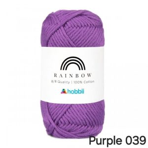 Fil Hobbii Rainbow 8/8/Purple 039