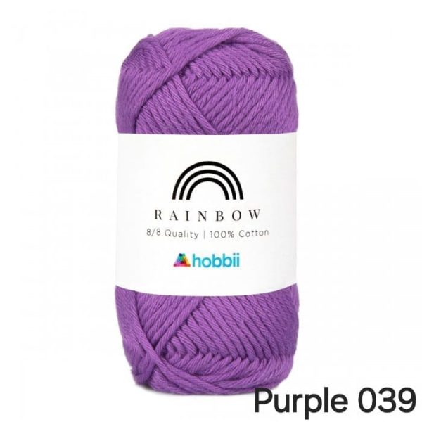 Fil Hobbii Rainbow 8/8/Purple 039