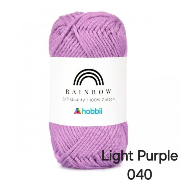 Fil Hobbii Rainbow 8/8/Light Purple 040