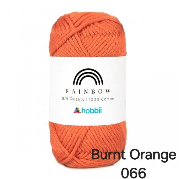 Fil Hobbii Rainbow 8/8/Burnt Orange 066