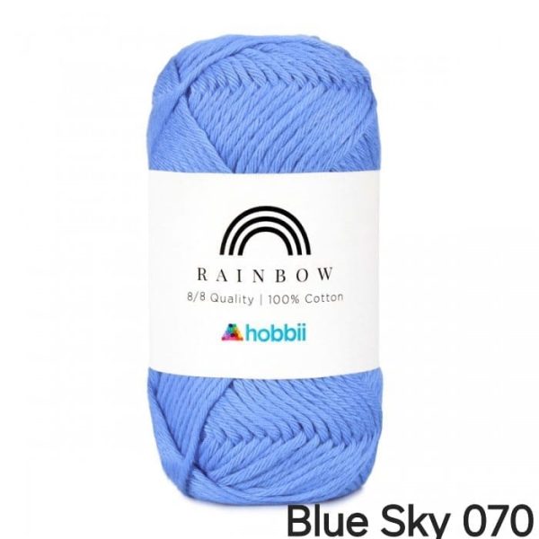 Fil Hobbii Rainbow 8/8/Blue Sky 070