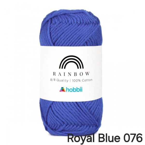 Fil Hobbii Rainbow 8/8/Royal Blue 076