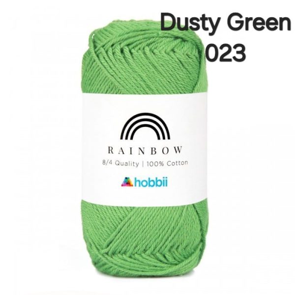 Fil Hobbii Rainbow  8/4/Dusty Green 023