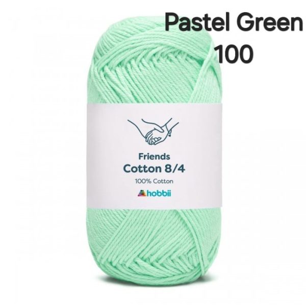 Fil Hobbii Friends 8/4/Pastel Green 100