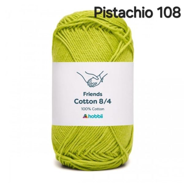 Fil Hobbii Friends 8/4/Pistachio 108