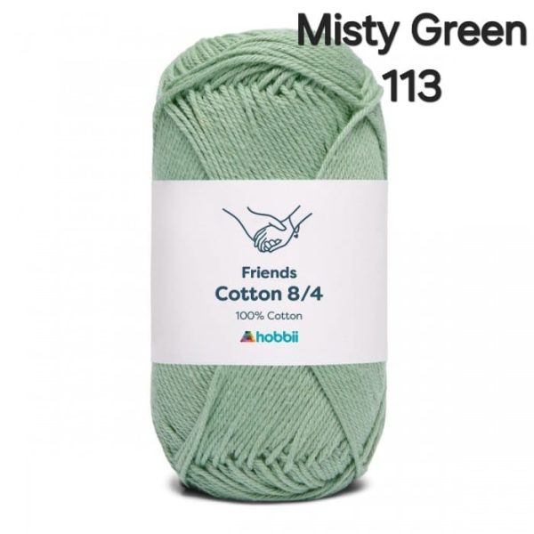 Fil Hobbii Friends 8/4/Misty Green 113