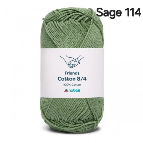 Fil Hobbii Friends 8/4/Sage 114
