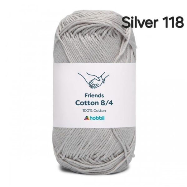 Fil Hobbii Friends 8/4/Silver 118