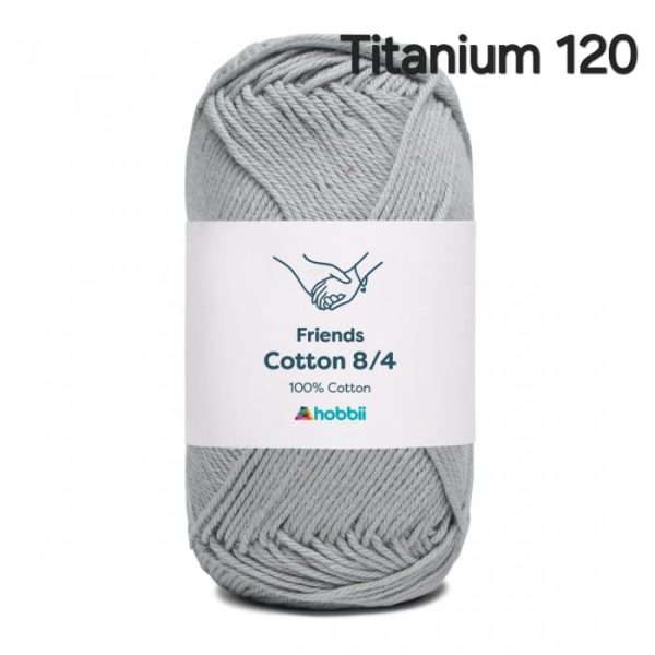 Fil Hobbii Friends 8/4/Titanium 120