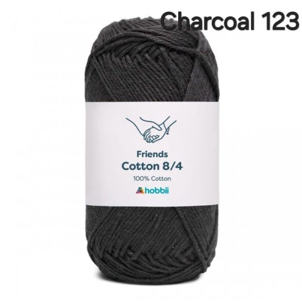 Fil Hobbii Friends 8/4/Charcoal 123
