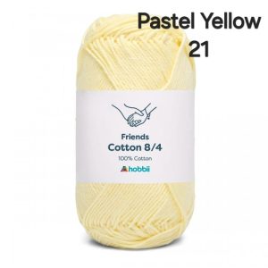 Fil Hobbii Friends 8/4/Pastel Yellow 21