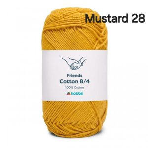 Fil Hobbii Friends 8/4/Mustard 28