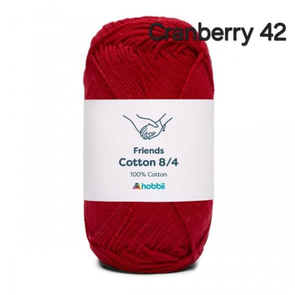 Fil Hobbii Friends 8/4/Cranberry 42