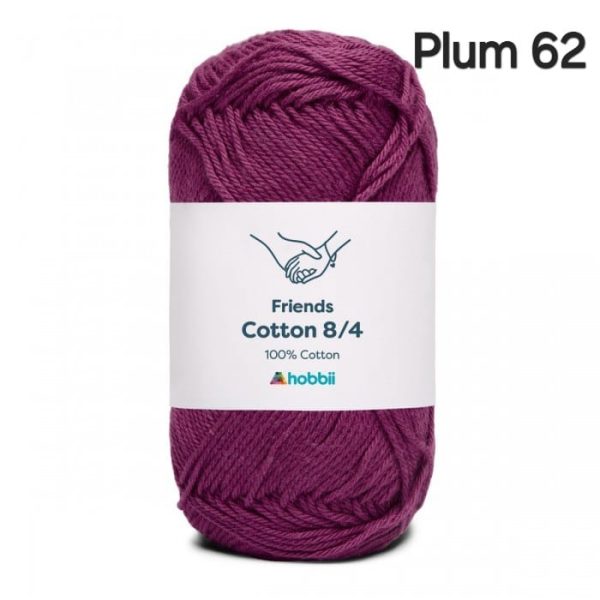 Fil Hobbii Friends 8/4/Plum 62
