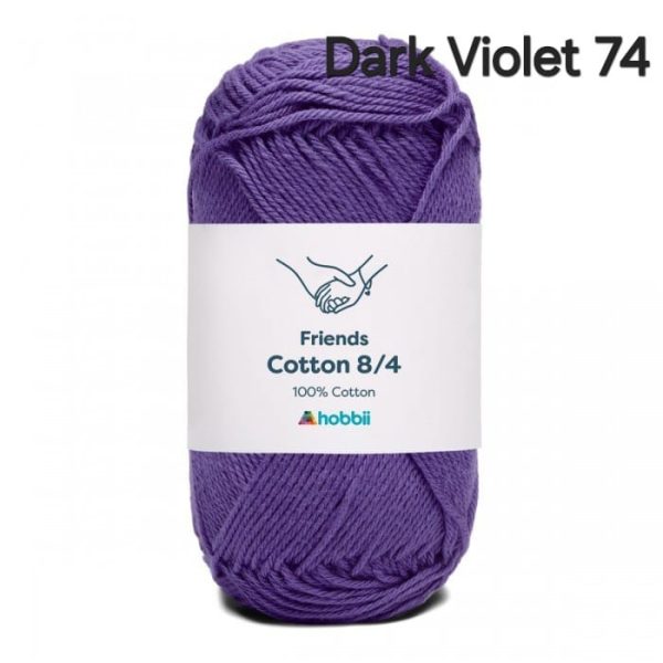 Fil Hobbii Friends 8/4/Dark Violet 74