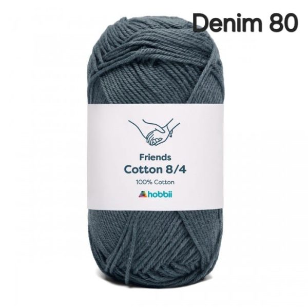 Fil Hobbii Friends 8/4/Denim 80
