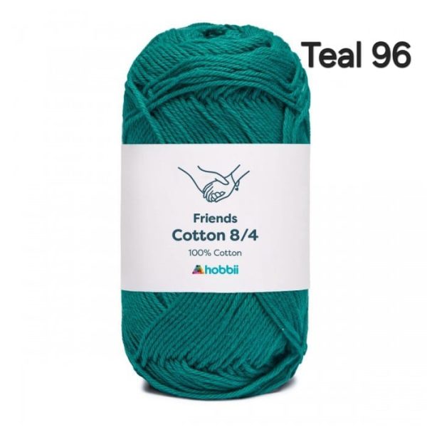 Fil Hobbii Friends 8/4/Teal 96