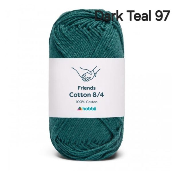 Fil Hobbii Friends 8/4/Dark Teal 97