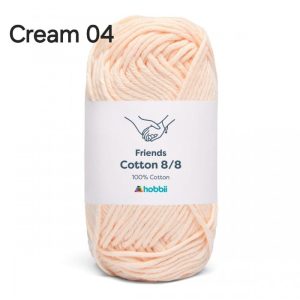 Fil Hobbii Friends 8/8/Cream 04