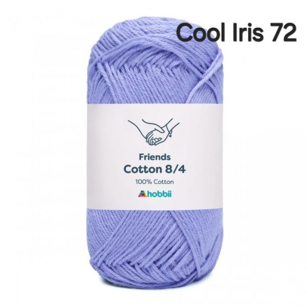 Fil Hobbii Friends 8/4/Cool Iris 72