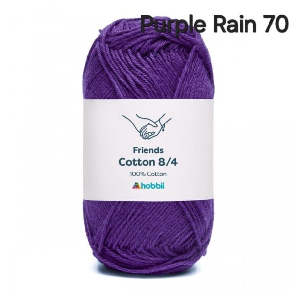 Fil Hobbii Friends 8/4/Purple Rain 70