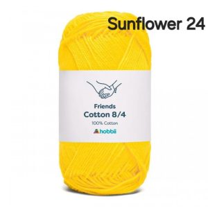 Fil Hobbii Friends 8/4/Sunflower 24