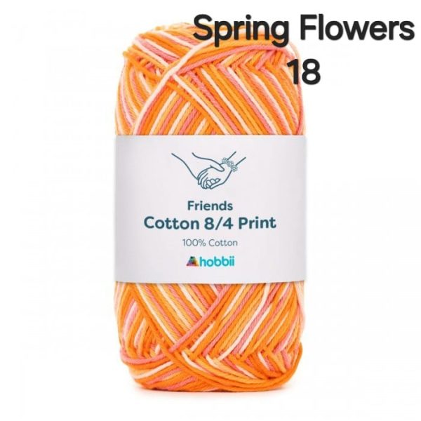 Fil Hobbii Friends Print  8/4/Spring Flowers 18