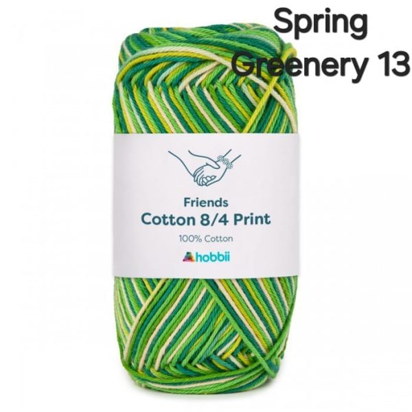 Fil Hobbii Friends Print  8/4/Spring Greenery 13